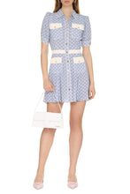 Carica l&#39;immagine nel visualizzatore di Gallery, Abito chemisier stampato
