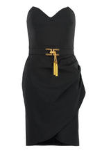 Carica l&#39;immagine nel visualizzatore di Gallery, Abito con cintura in vita
