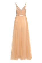 Load image into Gallery viewer, Red Carpet pleated tulle dress

