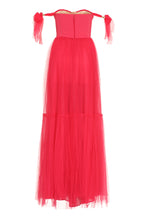 Load image into Gallery viewer, Red Carpet pleated tulle dress
