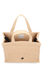 Carica l'immagine nel visualizzatore di Gallery, Tote bag JP in rafia
