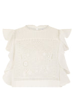 Carica l'immagine nel visualizzatore di Gallery, Blusa in cotone a maniche corte
