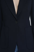 Load image into Gallery viewer, Stretch virgin wool blazer
