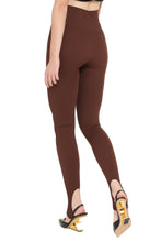 Carica l'immagine nel visualizzatore di Gallery, Leggings stretch a costine

