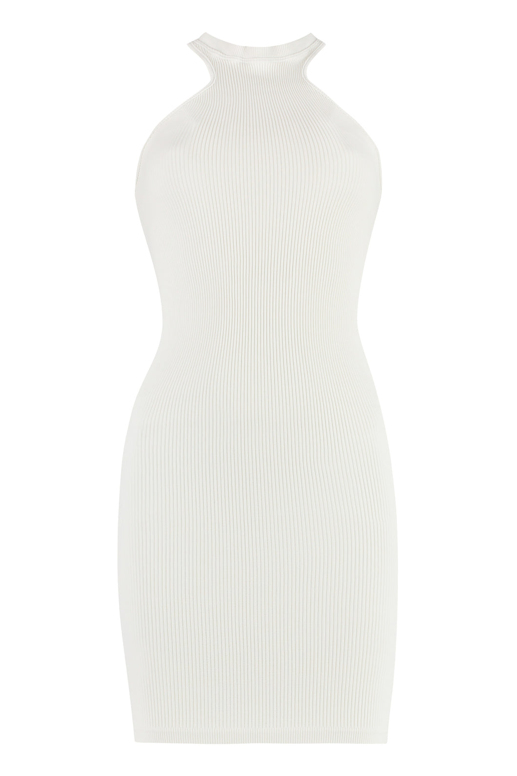 Abito in maglia a costine