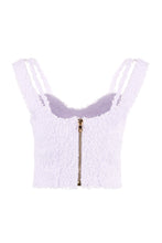 Carica l'immagine nel visualizzatore di Gallery, Crop top in tweed lurex
