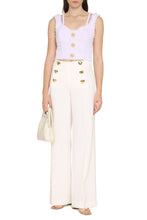 Carica l'immagine nel visualizzatore di Gallery, Crop top in tweed lurex
