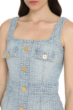 Carica l&#39;immagine nel visualizzatore di Gallery, Abito in denim
