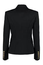 Load image into Gallery viewer, Wool double-breasted blazer
