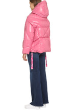Carica l'immagine nel visualizzatore di Gallery, Piumino Puff Khris Iconic con cappuccio
