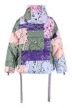 Load image into Gallery viewer, Puff Khris printed down jacket
