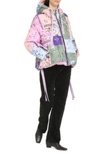 Load image into Gallery viewer, Puff Khris printed down jacket
