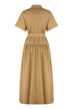 Carica l&#39;immagine nel visualizzatore di Gallery, Abito chemisier Agoraio in popeline di cotone
