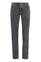 Carica l'immagine nel visualizzatore di Gallery, Jeans slim fit a 5 tasche

