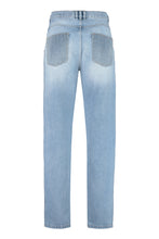 Carica l'immagine nel visualizzatore di Gallery, Jeans straight leg a 5 tasche
