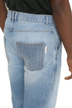 Carica l'immagine nel visualizzatore di Gallery, Jeans straight leg a 5 tasche
