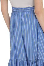 Load image into Gallery viewer, Aire striped cotton skirt
