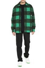 Carica l'immagine nel visualizzatore di Gallery, Overshirt motivo tartan
