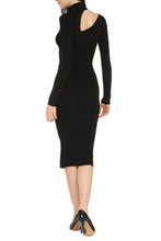 Carica l&#39;immagine nel visualizzatore di Gallery, Abito in maglia a costine
