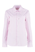 Carica l'immagine nel visualizzatore di Gallery, Camicia Armilla in cotone a righe
