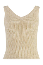 Load image into Gallery viewer, Arrigo Knitted cotton and silk top
