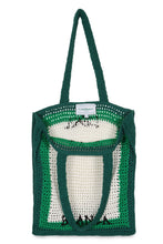 Carica l'immagine nel visualizzatore di Gallery, Borsa Tennis con lavorazione crochet
