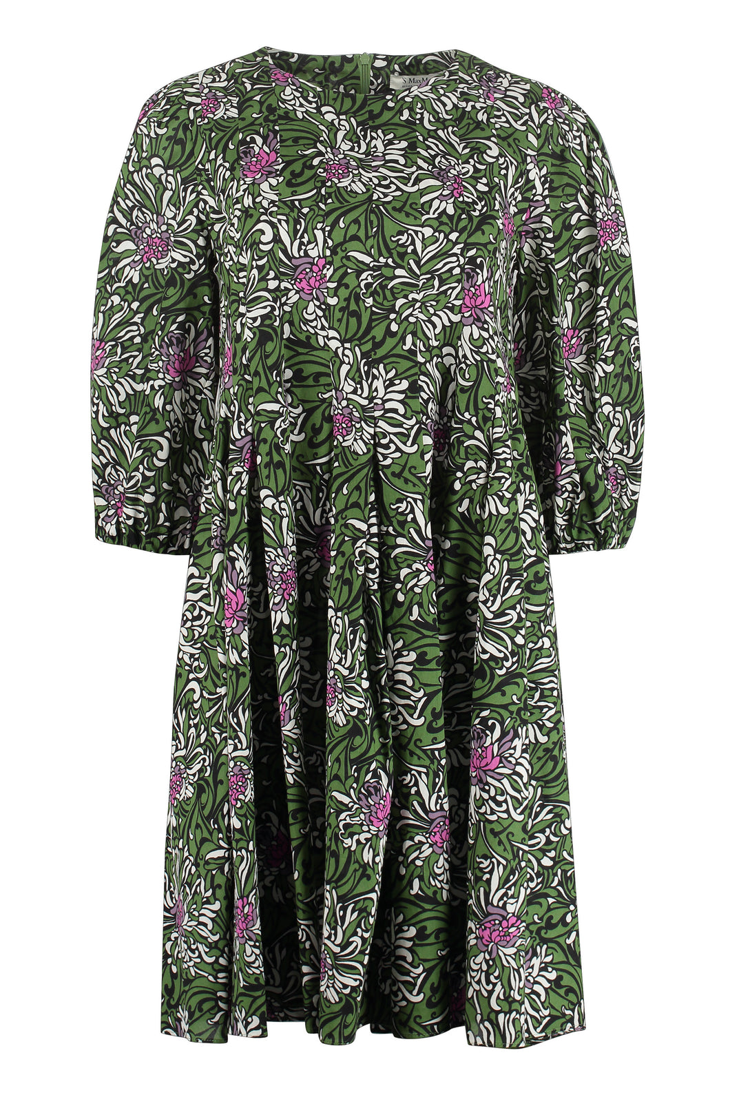 Assunta printed cotton dress