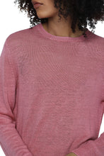 Carica l'immagine nel visualizzatore di Gallery, Pullover girocollo Atzeco in lino
