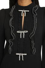 Carica l&#39;immagine nel visualizzatore di Gallery, Abito con applicazioni gioiello
