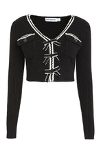 Carica l'immagine nel visualizzatore di Gallery, Cardigan in maglia a coste

