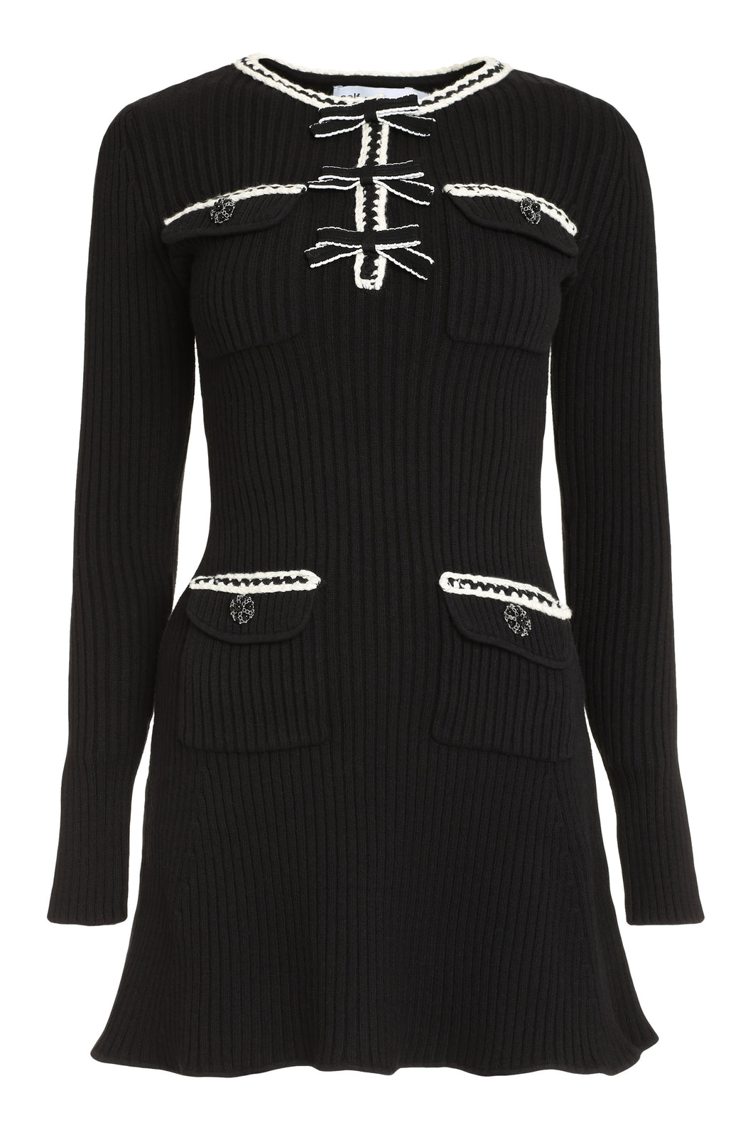 Ribbed knit dress