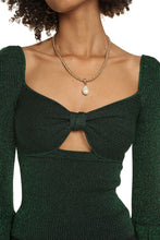 Carica l'immagine nel visualizzatore di Gallery, Crop-top in maglia a coste
