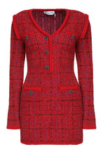 Carica l&#39;immagine nel visualizzatore di Gallery, Abito in maglia a quadri
