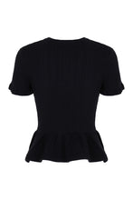 Carica l'immagine nel visualizzatore di Gallery, Top in maglia asimmetrica
