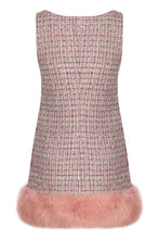 Load image into Gallery viewer, Dress with fur hem
