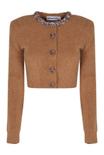 Load image into Gallery viewer, Cardigan in blend of alpaca wool
