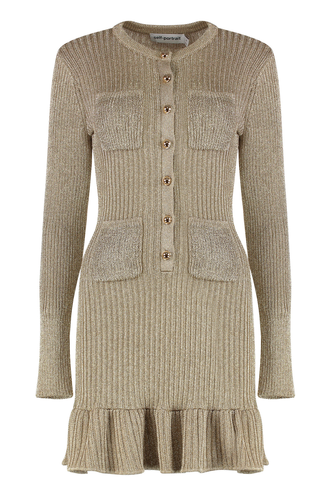 Abito in maglia lurex