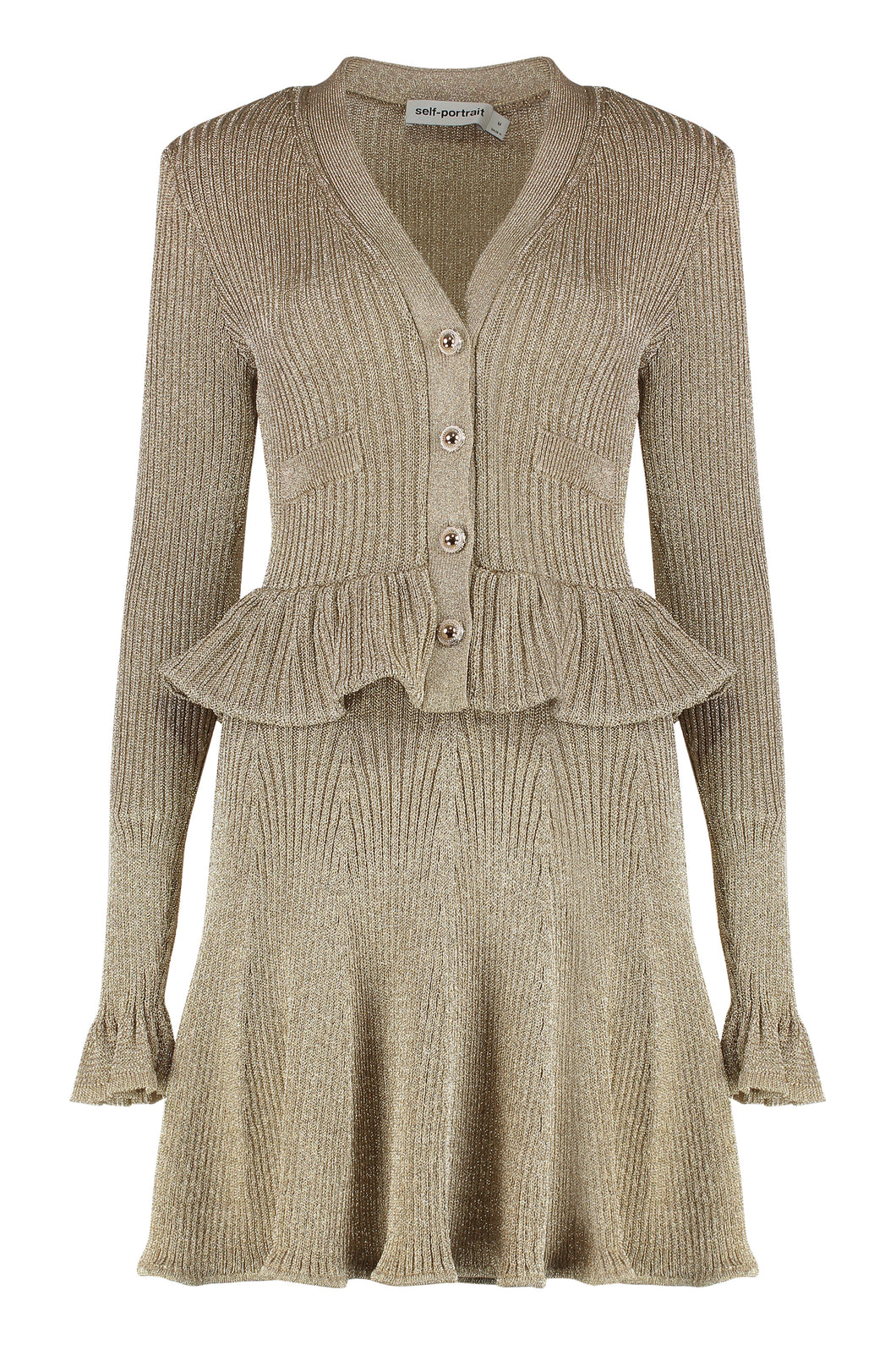 Abito in maglia lurex