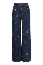 Carica l'immagine nel visualizzatore di Gallery, Jeans wide-leg a cinque tasche
