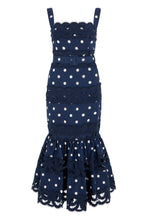 Load image into Gallery viewer, I wear a mix of cotton and linen with dots
