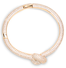 Carica l'immagine nel visualizzatore di Gallery, Bracciale con nodo e cristalli decorativi
