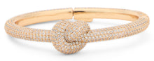 Carica l'immagine nel visualizzatore di Gallery, Bracciale con nodo e cristalli decorativi
