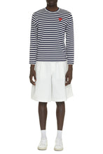 Load image into Gallery viewer, Striped cotton t-shirt
