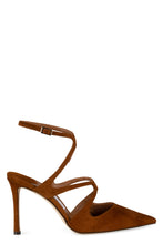 Load image into Gallery viewer, Azia suede slingback pumps
