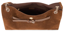 Load image into Gallery viewer, Venus Peach Midi bag in suede
