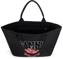 Load image into Gallery viewer, Cherry Tote XXL black
