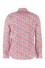 Carica l'immagine nel visualizzatore di Gallery, Camicia in lino-cotone motivo floreale
