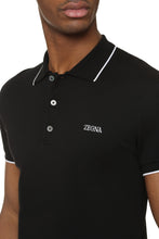 Load image into Gallery viewer, Cotton-piqué polo shirt
