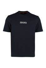 Carica l'immagine nel visualizzatore di Gallery, T-shirt girocollo in cotone
