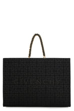 Carica l'immagine nel visualizzatore di Gallery, Tote bag G in tela con logo all-over
